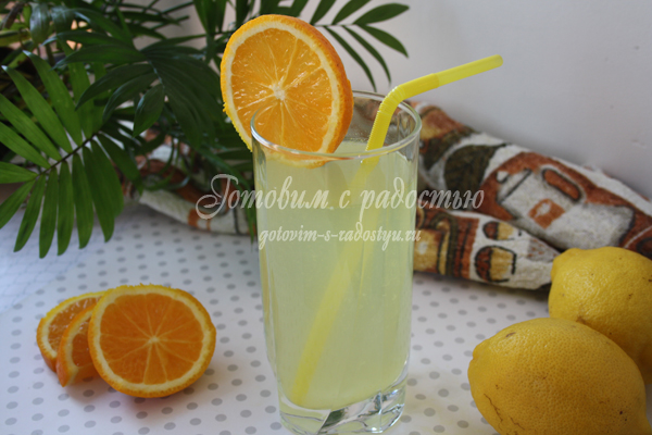 Апельсиновый лимонад. Шаг 5