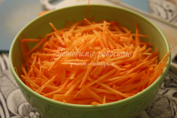 Морковка по-корейски. Шаг 1